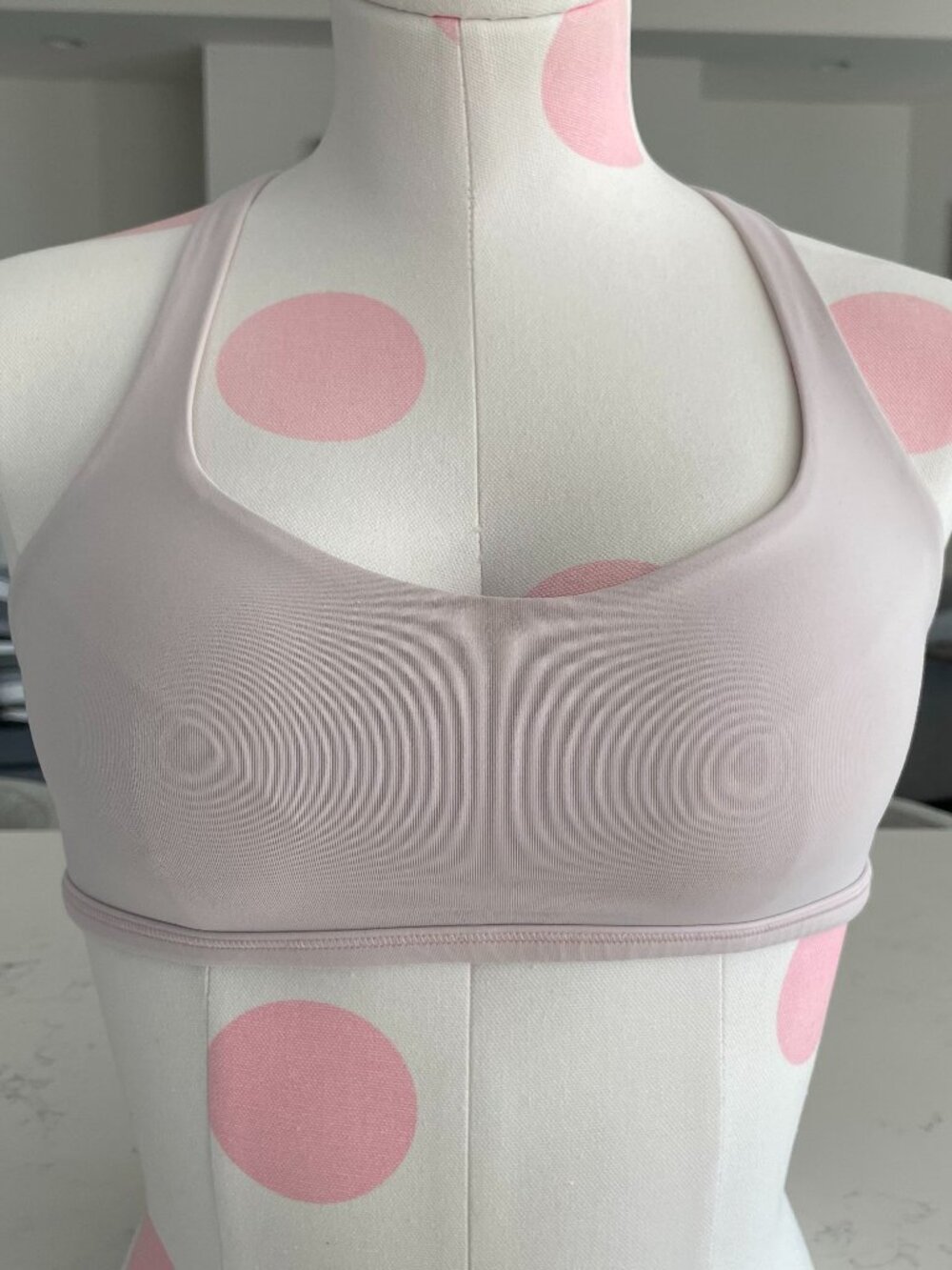 Lululemon Free To Be Bra Top Wild Light Support A/B Cup Activewear Pale Beige 6